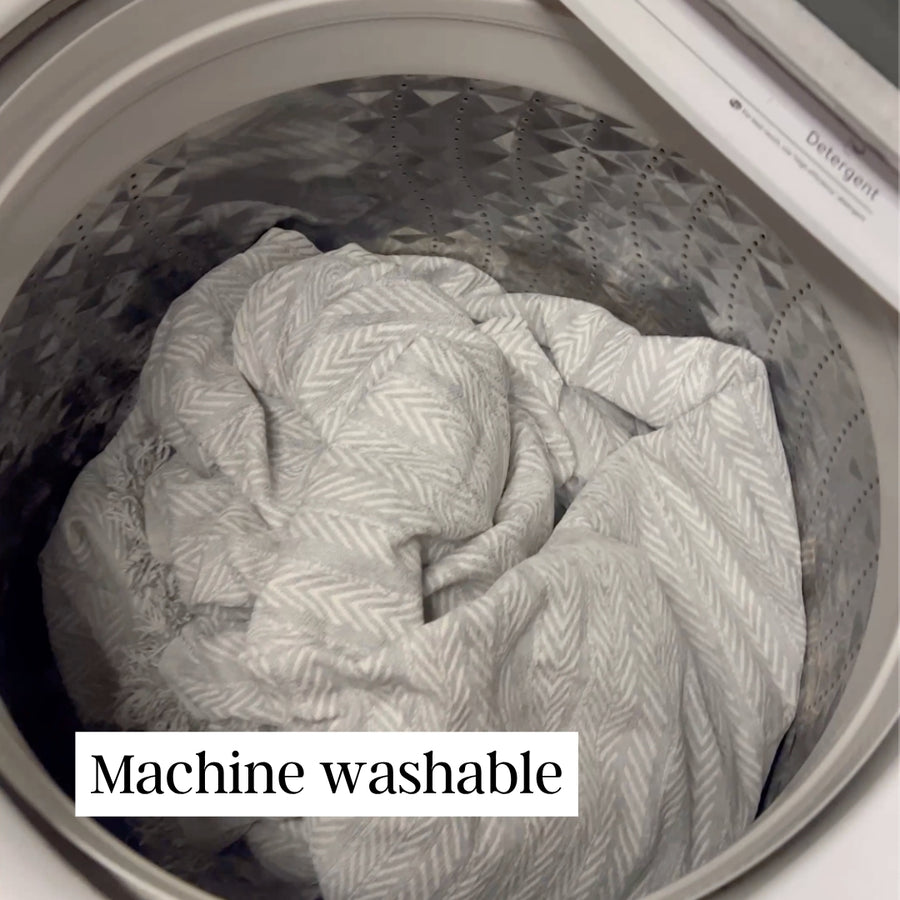 Toss it in the washing machine when chaos happens
