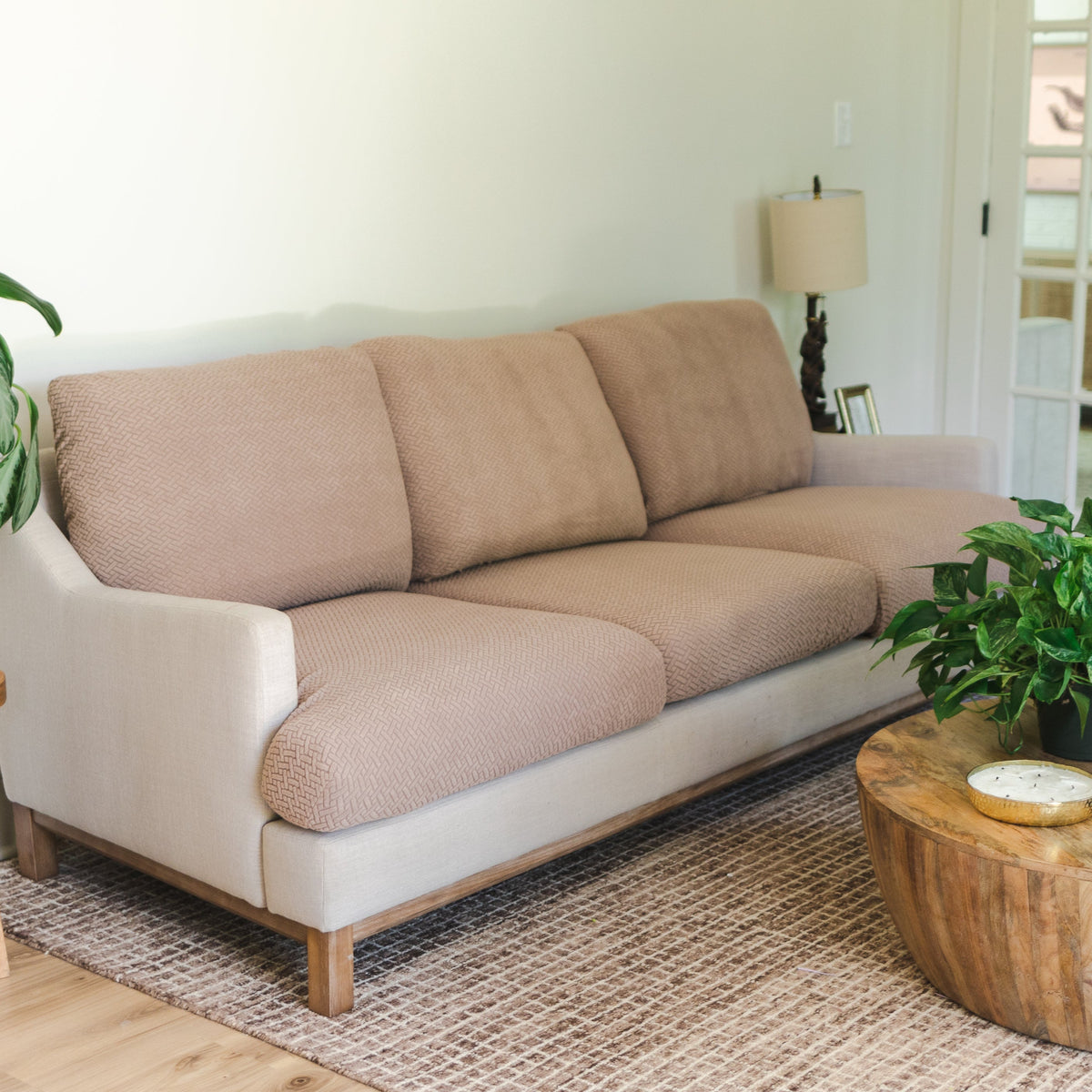 The whole sofa