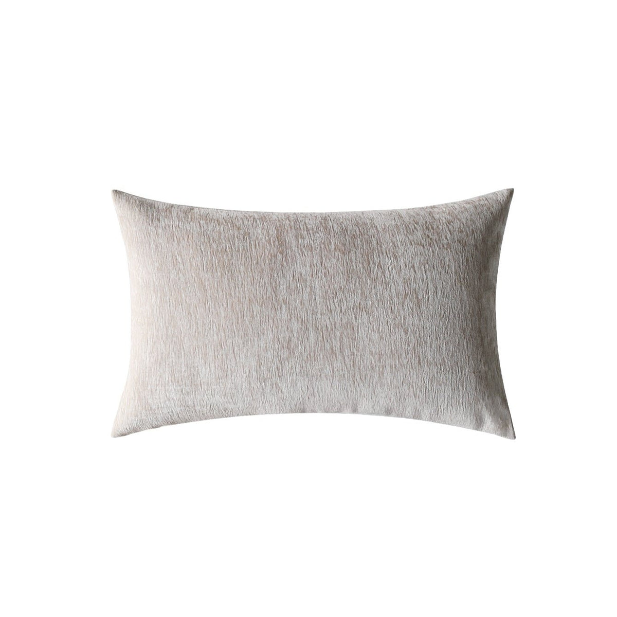 Woody lumbar pillow cover in Sand on a white background