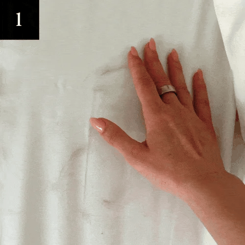 Pet hair wipes off in seconds - not minutes