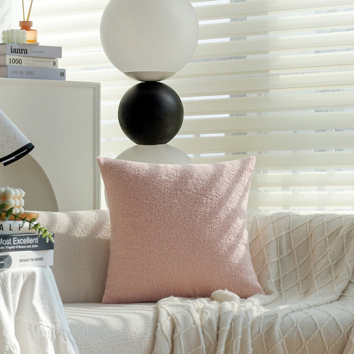 Pillow Cover - Teddy | 18x18 | 20x20 | 12x20 - Nolan InteriorPillow CoversWalnut18x18 in