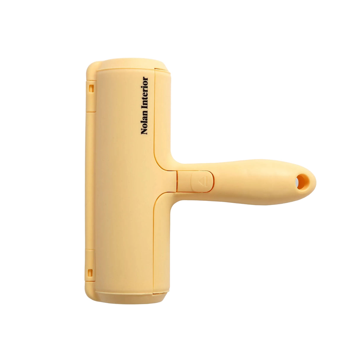 Pale yellow Magic Pet Hair Remover, rendered on a plain background