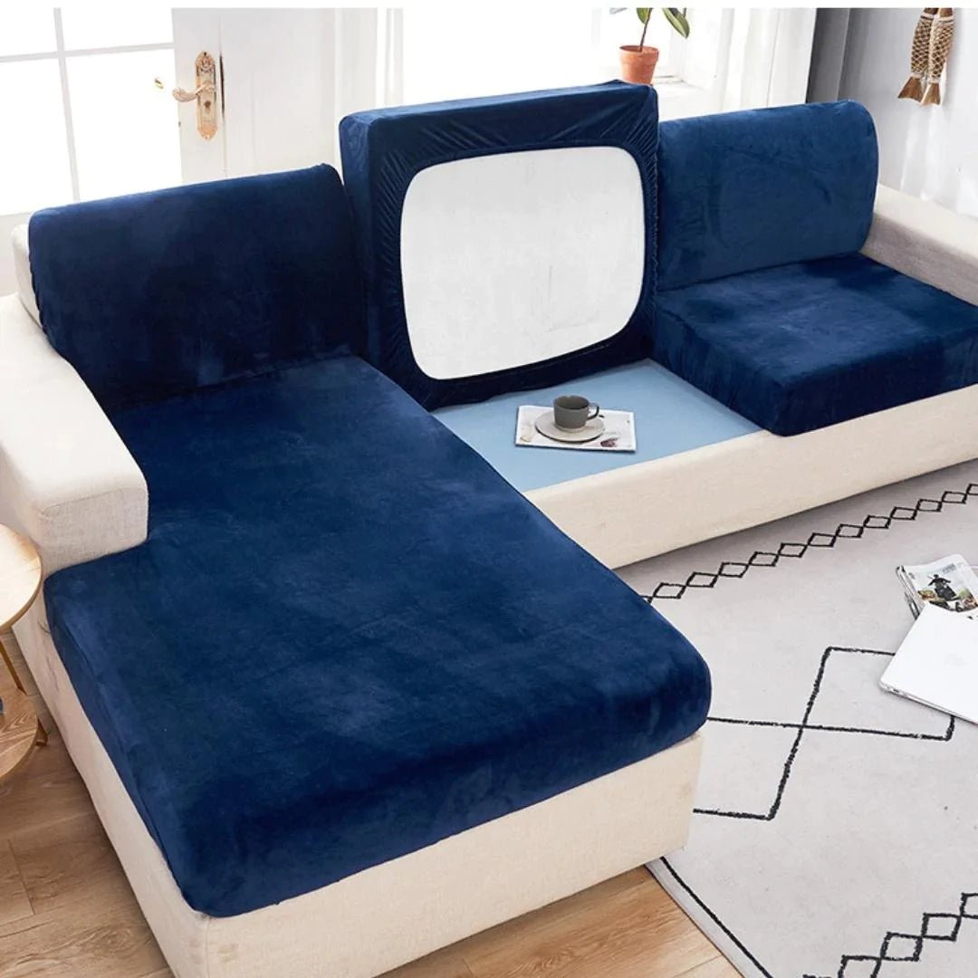Sofa Covers - Modern (New Size) - Nolan InteriorMagic Sofa CoversSize 1Dark Blue