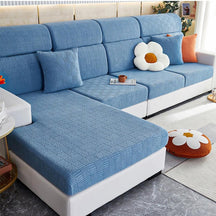 Sofa Covers - Checkered (New Size) - Nolan InteriorMagic Sofa CoversSize 1Lake Blue