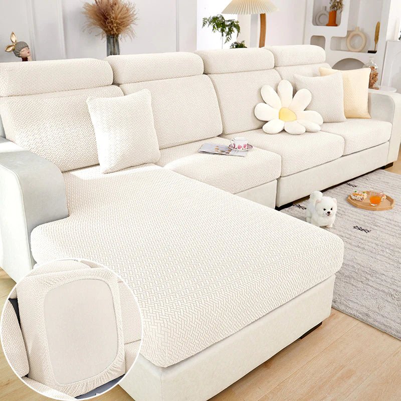 Sofa Covers - Classic (New Size) - Nolan InteriorMagic Sofa CoversSize 1Jade White